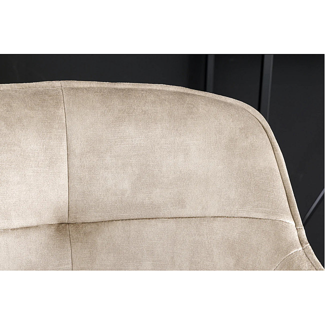 Barová stolička Euphoria 43686 Zamat - Champagne