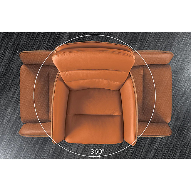 Barová stolička George 46177 Kožená Cognac