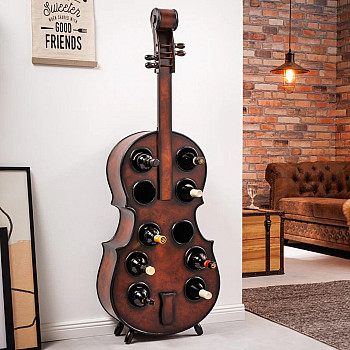 Dekorácia Wine Bar Cello 42580 Drevo Pínia