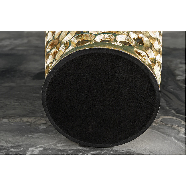 Dekorácia Váza Abstract 43220 Zlatá 90cm