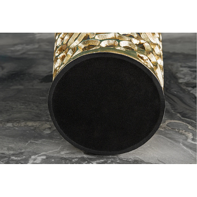 Dekorácia Váza Abstract 43221 Zlatá 65cm