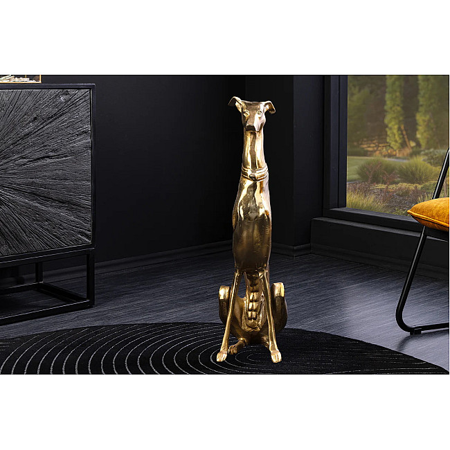 Dekorácia Grayhound 45170 Zlatá