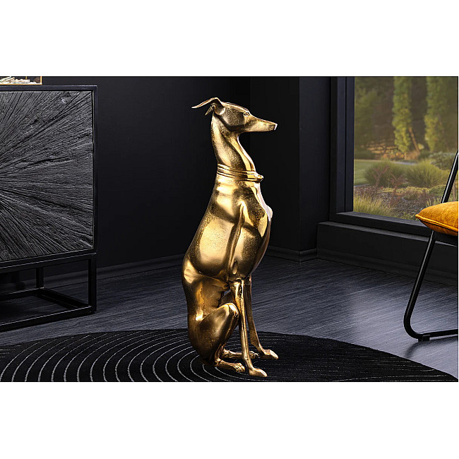Dekorácia Grayhound 45170 Zlatá