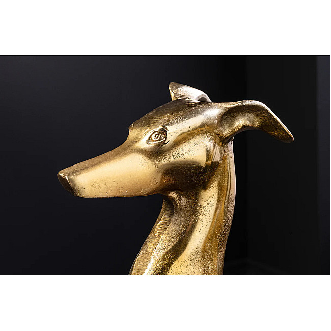 Dekorácia Grayhound 45170 Zlatá