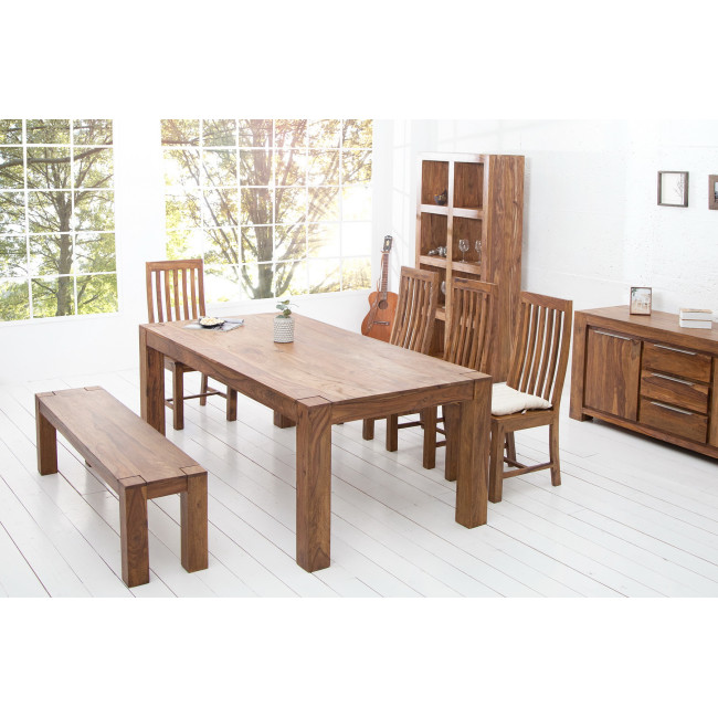 Jedálenský stôl 39362 160x90cm Masív drevo Palisander