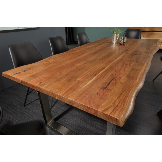 Jedálenský stôl 35945 180x90cm Masív drevo Acacia