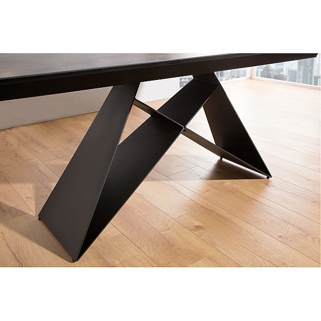 Rozkladací jedálenský stôl 38557 180/260 x 90cm Lava Ceramik