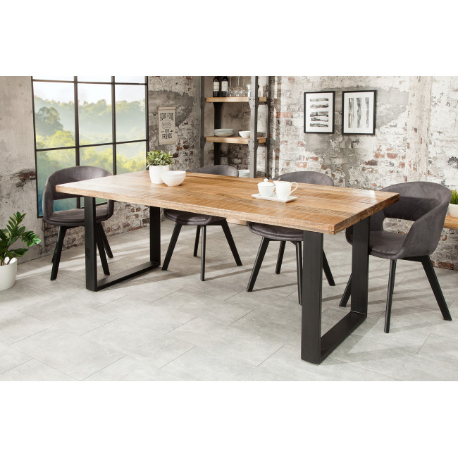 Jedálenský stôl 38658 180x90cm Masív drevo Mango prírodné Jedálenský stôl 38658 180x90cm Masív drevo Mango prírodné
