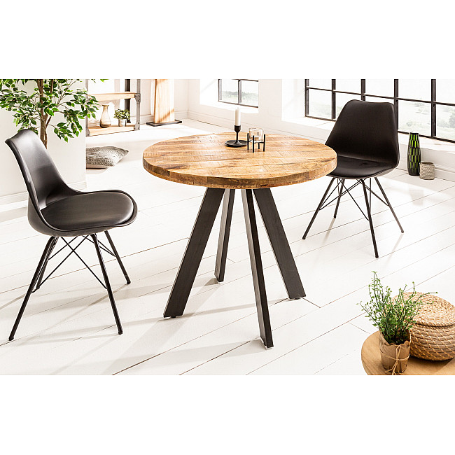 Jedálenský stôl 39400 Ø80cm Drevo Mango natur Jedálenský stôl 39400 Ø80cm Drevo Mango natur