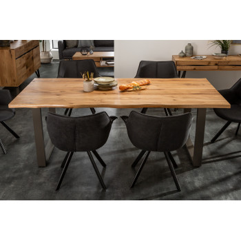 Jedálenský stôl 39438 160x90cm Masív drevo Divoký Dub - PRODUKT JE SKLADOM - 1Ks