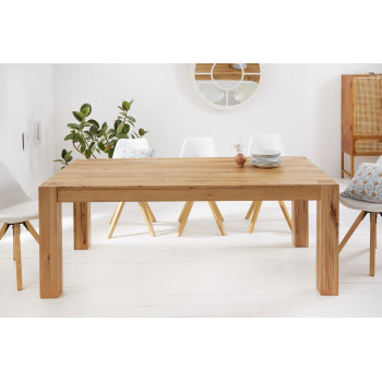 Jedálenský stôl 39720 160x90cm Masív drevo Divoký dub - PRODUKT JE SKLADOM U NÁS - 1Ks