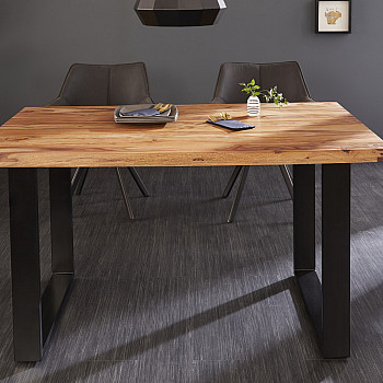 Jedálenský stôl 39866 120x80cm Masív drevo Palisander - PRODUKT JE SKLADOM U NÁS - 1Ks