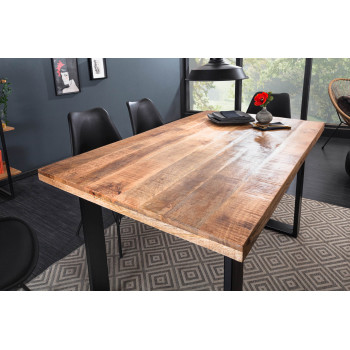 Jedálenský stôl 39875 120x80cm Masív drevo Mango - PRODUKT JE SKLADOM U NÁS - 1Ks