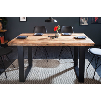 Jedálenský stôl 39875 120x80cm Masív drevo Mango - PRODUKT JE SKLADOM U NÁS - 1Ks