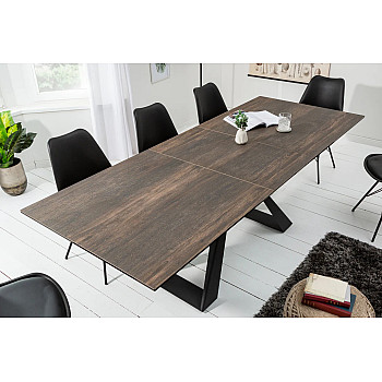 Rozkladací jedálenský stôl 40647 180/230 x 90cm Oak Look Ceramik 