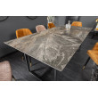 Jedálenský stôl 40668 200 x 100cm Marble Look Taupe Ceramik Jedálenský stôl 40668 200 x 100cm Marble Look Taupe Ceramik