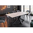 Rozkladací jedálenský stôl Eternity 41218 180/225x90cm Ceramik white marble