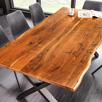 Jedálenský stôl Mammut 43146 180x90cm Masív drevo Acacia
