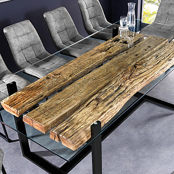 Jedálenský stôl Barracuda 43342 220x100cm Masív drevo Teak