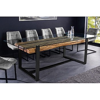 Jedálenský stôl Barracuda 43342 220x100cm Masív drevo Teak