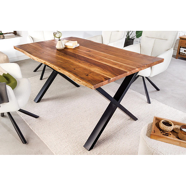 Jedálenský stôl Mammut 43480 160x90cm Masív drevo Acacia Jedálenský stôl Mammut 43480 160x90cm Masív drevo Acacia