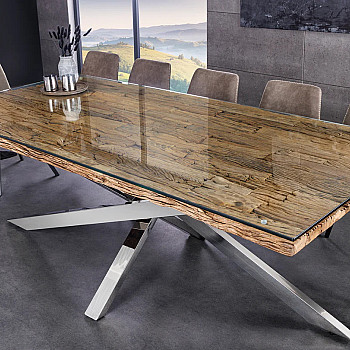 Jedálenský stôl Barracuda 43625 220x100cm Masív drevo Teak