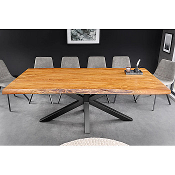 Jedálenský stôl Mammut 43785 200x100cm Masív drevo Acacia