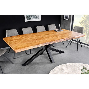 Jedálenský stôl Mammut 43785 200x100cm Masív drevo Acacia