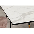 Rozkladací jedálenský stôl Marvelous 43842 180/220/260x90cm Ceramik white marble
