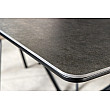 Rozkladací jedálenský stôl Alpine 43845 160/200x90cm Ceramik antracite