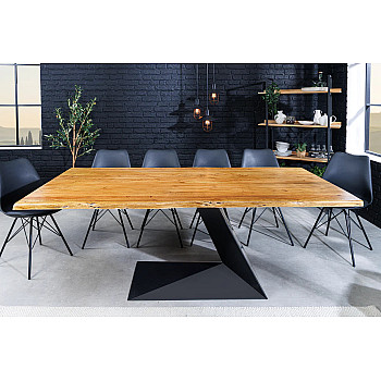 Jedálenský stôl Mammut 44361 200x100cm Masív drevo Acacia