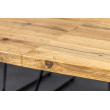 Rozkladací jedálenský stôl 45078 160/200x90cm Divoký dub fólia Rozkladací jedálenský stôl 45078 160/200x90cm Divoký dub fólia