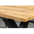 Rozkladací jedálenský stôl 45078 160/200x90cm Divoký dub fólia Rozkladací jedálenský stôl 45078 160/200x90cm Divoký dub fólia