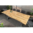 Rozkladací jedálenský stôl 45078 160/200x90cm Divoký dub fólia Rozkladací jedálenský stôl 45078 160/200x90cm Divoký dub fólia