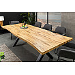 Rozkladací jedálenský stôl 45079 180/220x90cm Divoký dub fólia Rozkladací jedálenský stôl 45079 180/220x90cm Divoký dub fólia