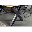 Rozkladací jedálenský stôl 45079 180/220x90cm Divoký dub fólia Rozkladací jedálenský stôl 45079 180/220x90cm Divoký dub fólia
