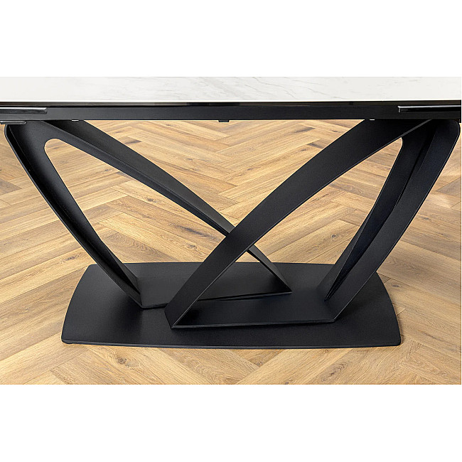 Rozkladací jedálenský stôl 45177 180/220/260 x 90cm White Ceramik