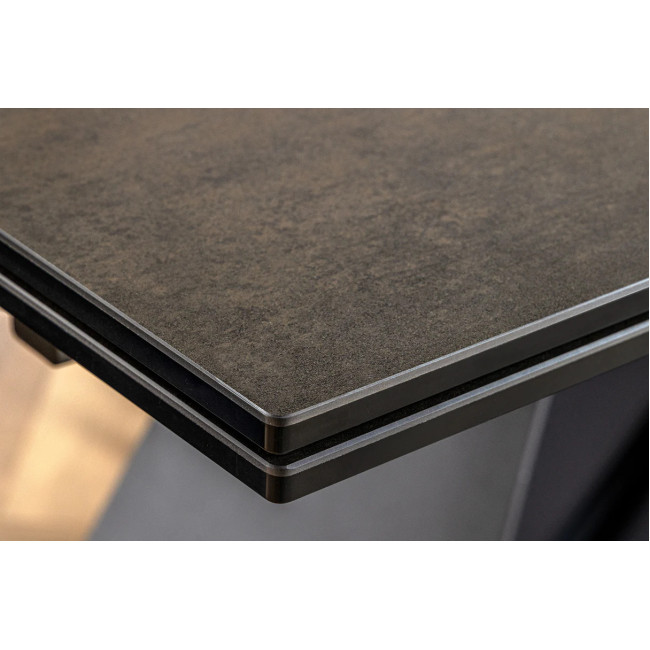 Rozkladací jedálenský stôl Infinity 45182 180/220/260 x 90cm Rust black Ceramik Rozkladací jedálenský stôl Infinity 45182 180/220/260 x 90cm Rust black Ceramik