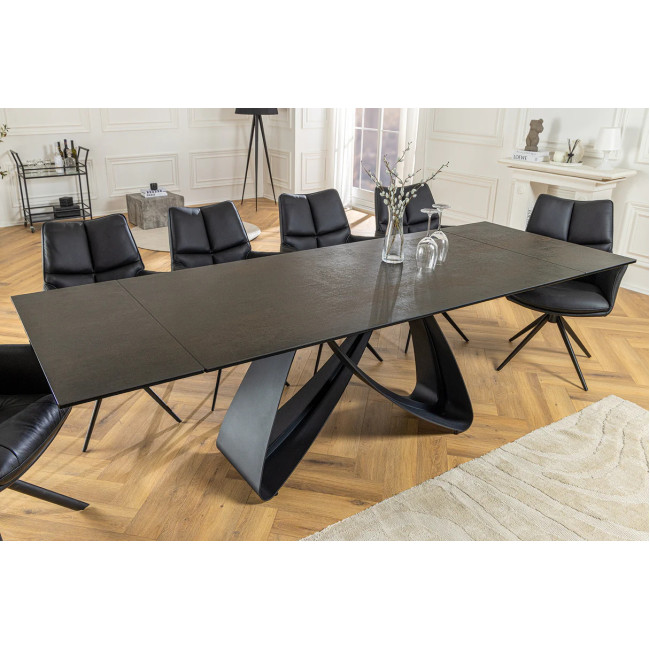 Rozkladací jedálenský stôl Infinity 45182 180/220/260 x 90cm Rust black Ceramik Rozkladací jedálenský stôl Infinity 45182 180/220/260 x 90cm Rust black Ceramik