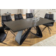 Rozkladací jedálenský stôl Infinity 45182 180/220/260 x 90cm Rust black Ceramik Rozkladací jedálenský stôl Infinity 45182 180/220/260 x 90cm Rust black Ceramik