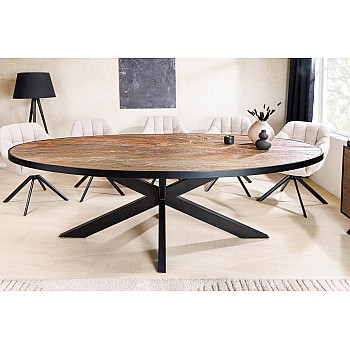 Jedálenský stôl Ovál Stone 45671 240x110cm Kameň
