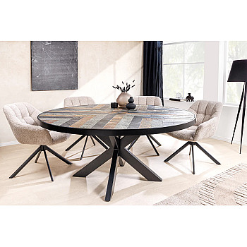 Jedálenský stôl okrúhly Stone 45673 Ø140cm Kameň Jedálenský stôl okrúhly Stone 45673 Ø140cm Kameň