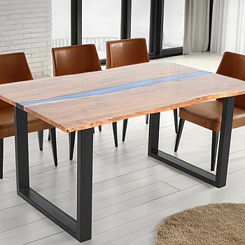 Jedálenský stôl Liquid 45831 160x100cm Masív drevo Acacia