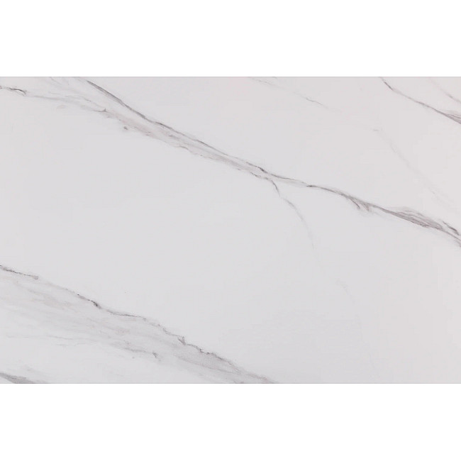 Rozkladací jedálenský stôl Mikado 46503 120/160x90cm Ceramik white marble