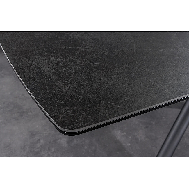 Rozkladací jedálenský stôl Mikado 46496 180/230x90cm Ceramik graphite marble