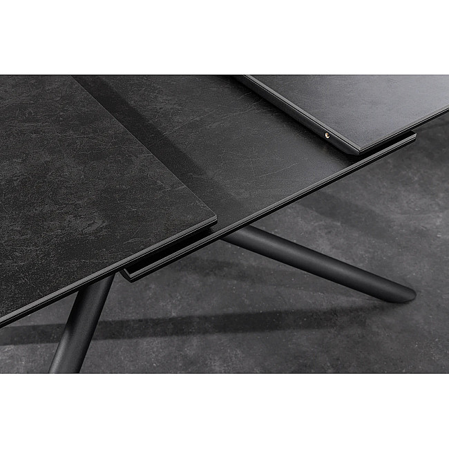Rozkladací jedálenský stôl Mikado 46496 180/230x90cm Ceramik graphite marble