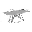 Rozkladací jedálenský stôl Atlas 46500 160/200x90cm Ceramik graphite marble