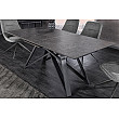 Rozkladací jedálenský stôl Atlas 46500 160/200x90cm Ceramik graphite marble
