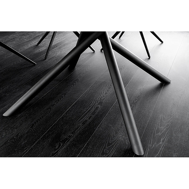 Rozkladací jedálenský stôl Mikado 46503 120/160x90cm Ceramik white marble