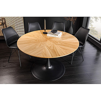Jedálenský stôl 46559 Atelier Ø120cm Natural Dub Dyha